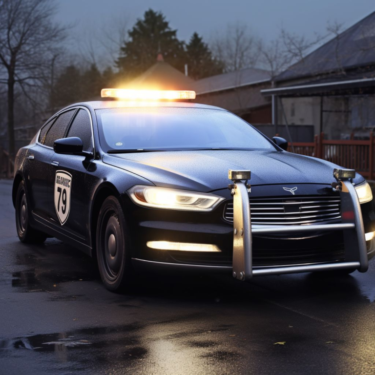 Why do police officers always touch the car’s tail lights when they stop you?
