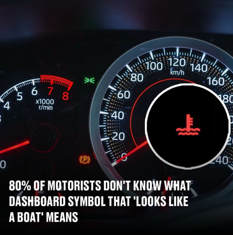 Eighty Percent Of Drivers Are Unaware Of The Meaning Of A Dashboard Symbol That “Looks Like A Boat”