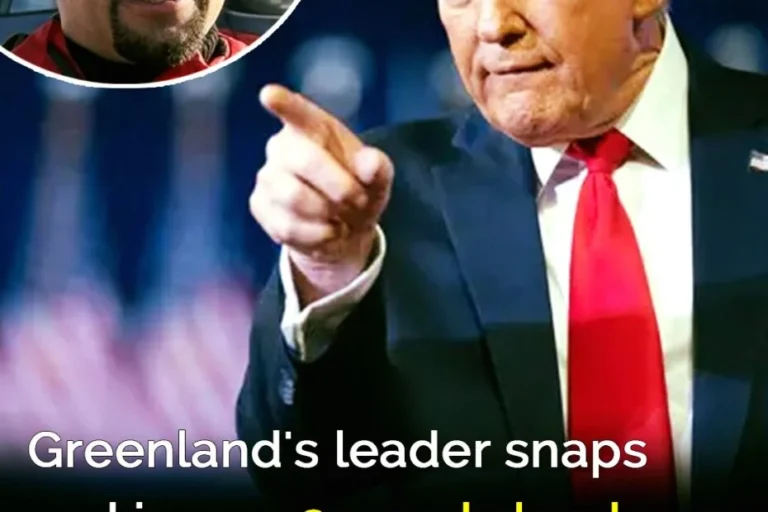 Greenland’s leader snaps and issues 3-word slapdown to Donald Trump