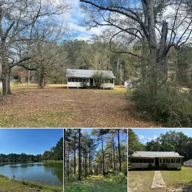 “21.58 Acres with Ponds and More for Sale in Osyka, Mississippi”