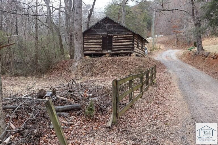 Historic Log Cabin on 3.92 Acres for Sale in Stuart, Virginia