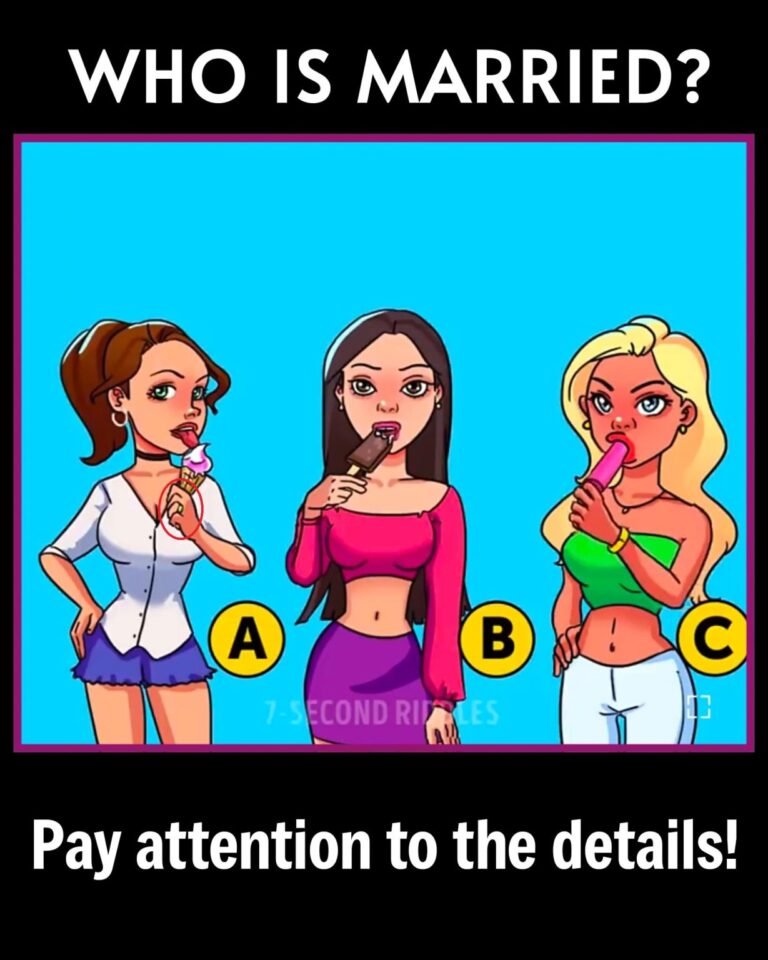 IQ Puzzle: Who Among Them Is Married?