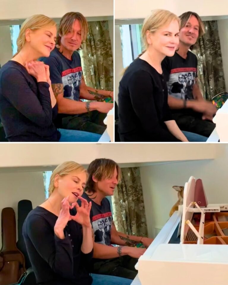 Keith Urban’s hands on the piano, Nicole Kidman’s voice..