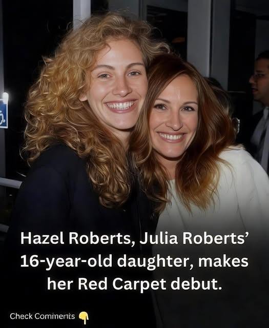 Julia Roberts’ Daughter Hazel Makes Her Red Carpet Debut — And Julia Just Went Blonde!