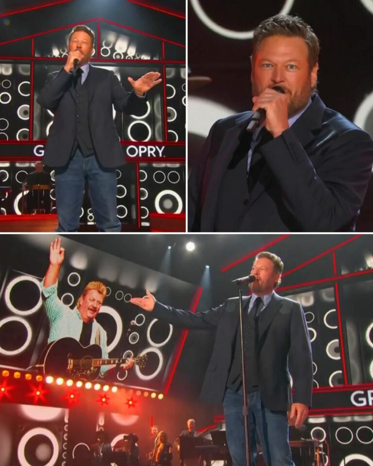Blake Shelton Brings the House Down at the Opry with a Fired-Up, Soulful “Pickup Man” Tribute Honoring Country Legend Joe Diffie