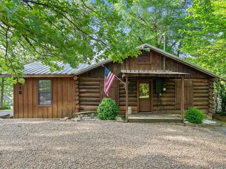Charming Lakefront Log Cabin Retreat $225,000