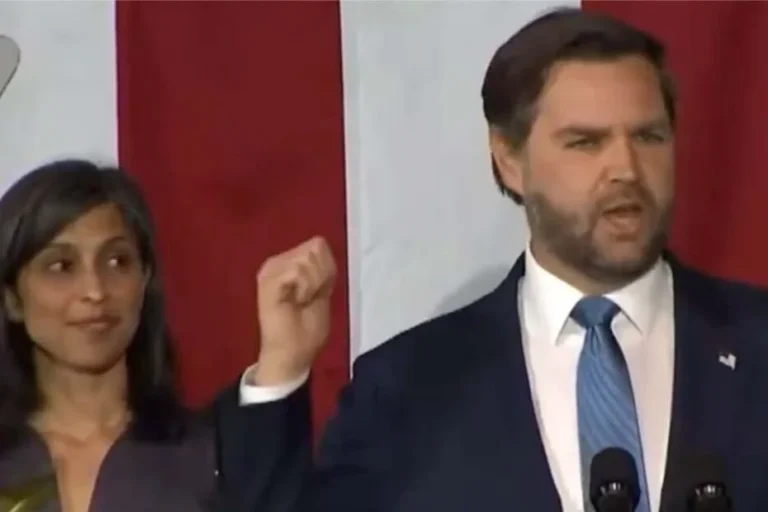 JD Vance branded “tasteless” after comment about his wife