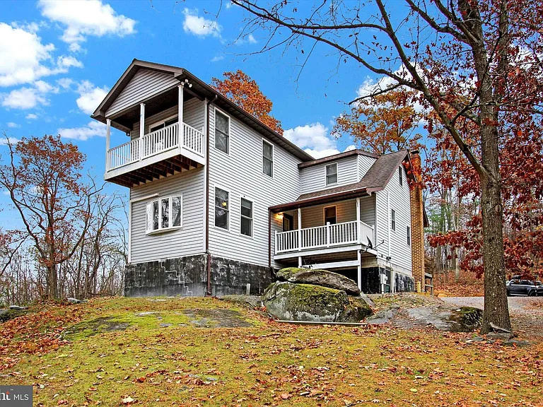 this charming property offers a little piece of heaven on 2.22 peaceful acres.