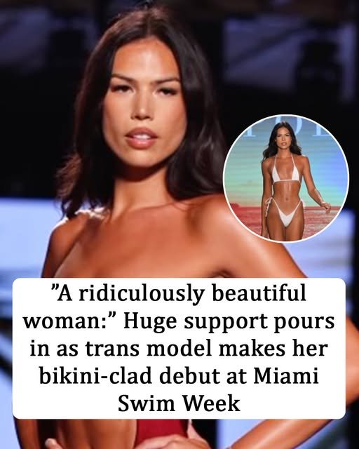 Trans model makes bikini-clad debut at Miami Swim Week