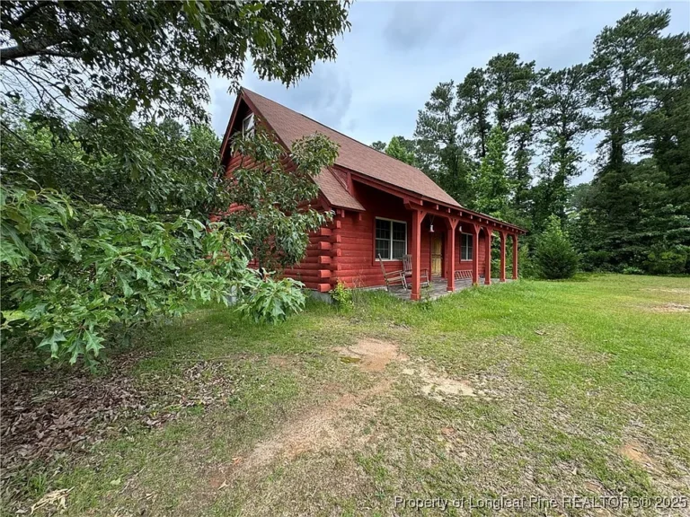 Rustic Mountain-Style Cabin on Nearly 2 Acres in Hoke County! $167,500