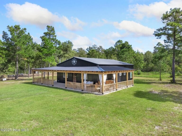 2 Bedroom Home with 48 Acres and Pond in Maple Hill, North Carolina