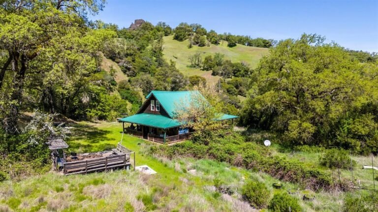 Off-Grid 640-Acre Property with Historic Cabin in Laytonville, California