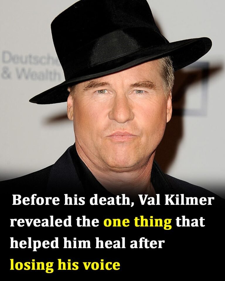 Val Kilmer revealed the one thing that helped him heal after losing his voice