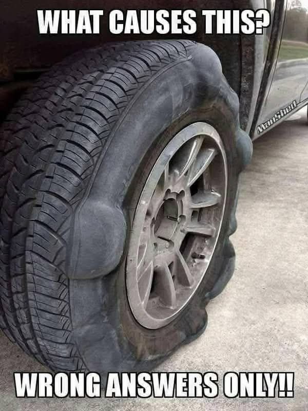 What Caused This Freaky Tire Mutation?