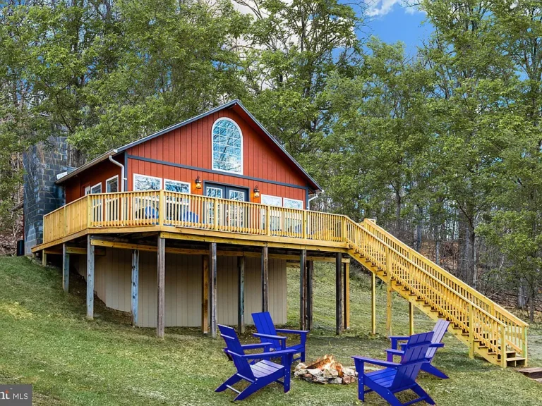 Fully Renovated Chalet Cabin with Loft & Wraparound Deck! $279,000