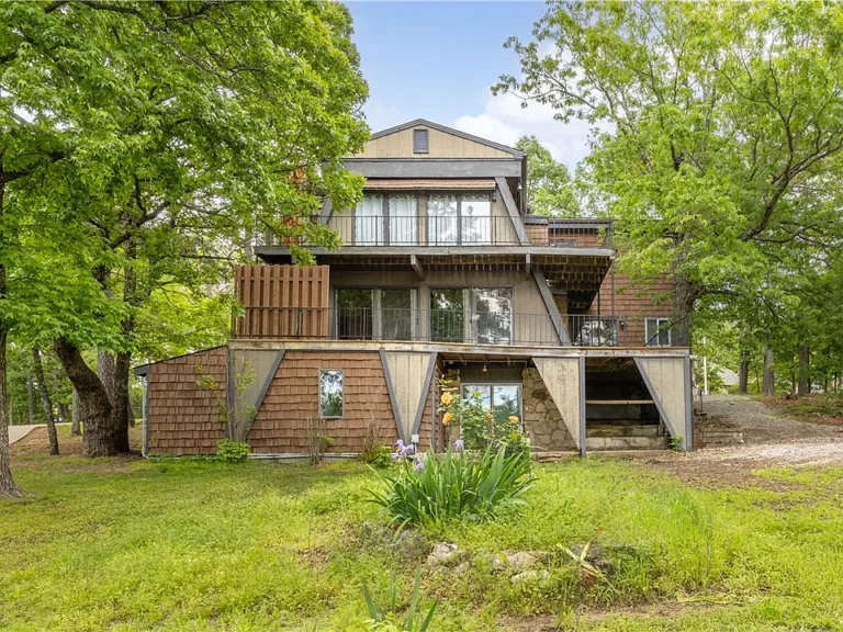 Unique 3-Level Home with Stunning Views Near Eureka Springs $244,900