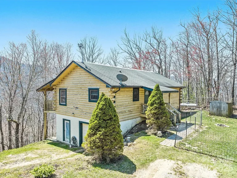 Ridge-Top Log Cabin Overlooking the Blue Ridge Parkway – STR Friendly!