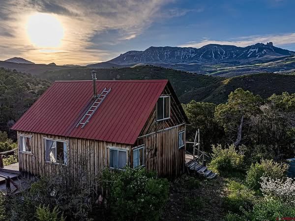 Off-Grid Cabin with Mountain Views on 40 Acres in Crawford, Colorado