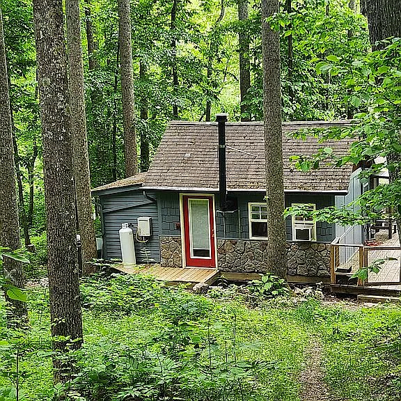 Enjoy privacy, nature and peace and quiet! Tiny house on property is a perfect get-a-way! $110,000
