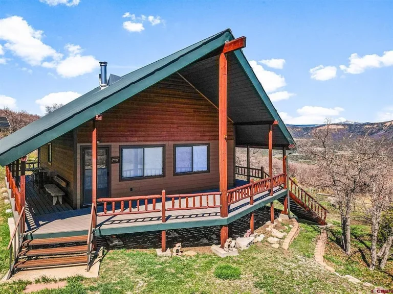 Off-Grid Mountain Cabin on 34.8 Acres Bordering San Juan National Forest