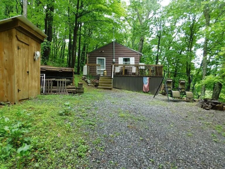 Remote 2-Bedroom Mountain Cabin on 10.4 Acres in Orbisonia, Pennsylvania
