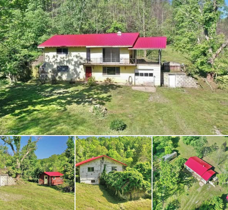 Charming 3-Bedroom Home with Barn & Orchard on 33.74 Acres in Smithville, WV