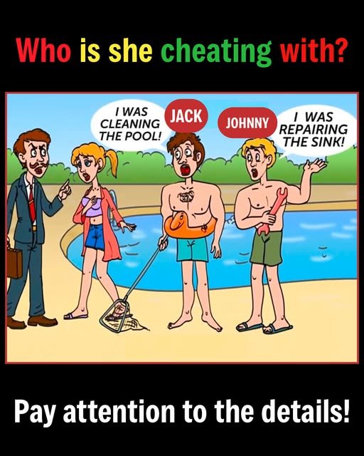 Who Is She Cheating With? – Solving the Puzzle by Spotting the Lies