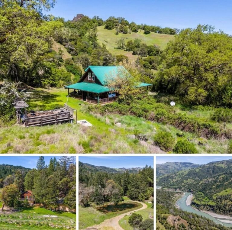 Spacious 640-Acre Off-Grid Property with Historic Cabin in Laytonville, California