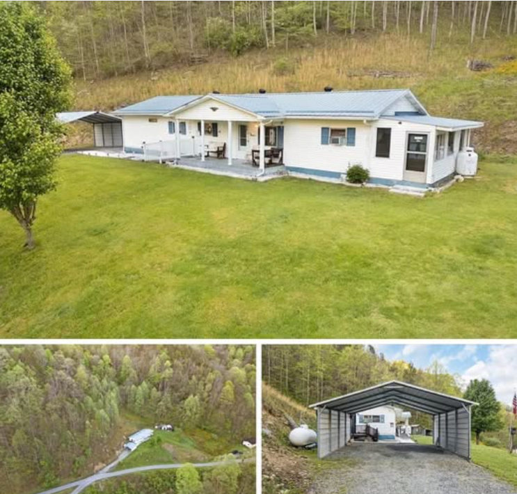“Charming 3-Bedroom Home on 5.09 Acres Listed for Sale in Oakwood, Virginia”