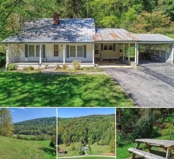 “Historic 1937 Farmhouse Available for Sale in Rogersville, Tennessee”