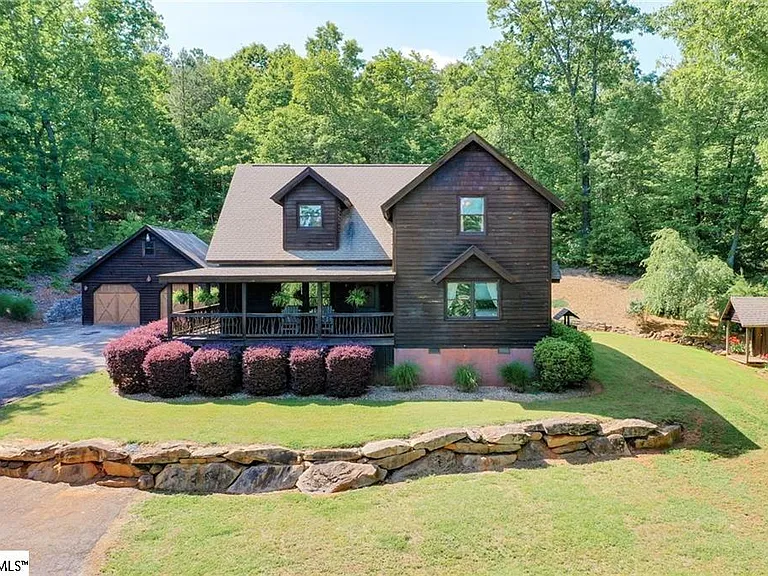 Tucked away on a quiet country road with no close neighbors in sight,