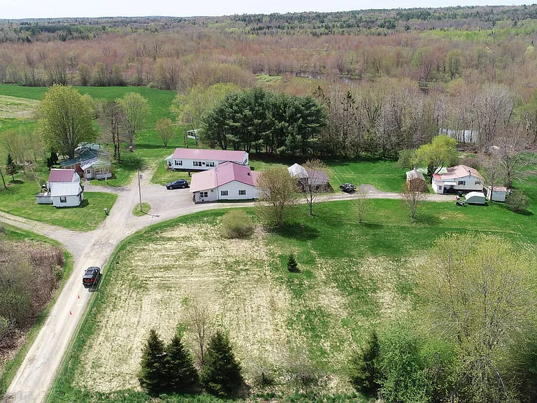 Multi-Unit Waterfront Property with Airstream on Black Stream – Levant, Maine