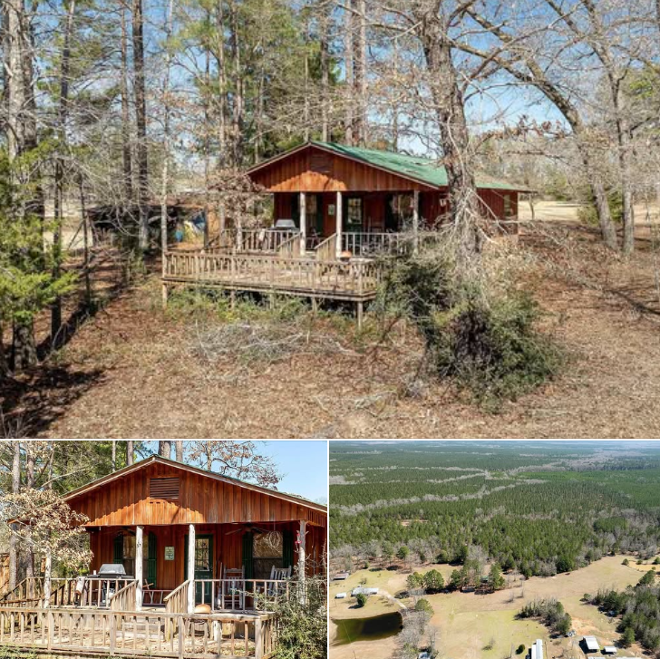Spacious 2-Bedroom Home on 12 Scenic Acres – Bienville, Louisiana