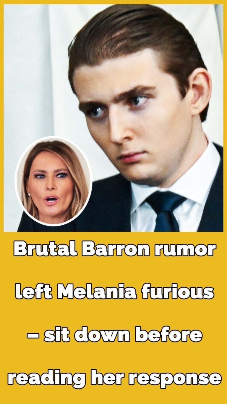Melania shuts down ‘completely false’ claim about Barron