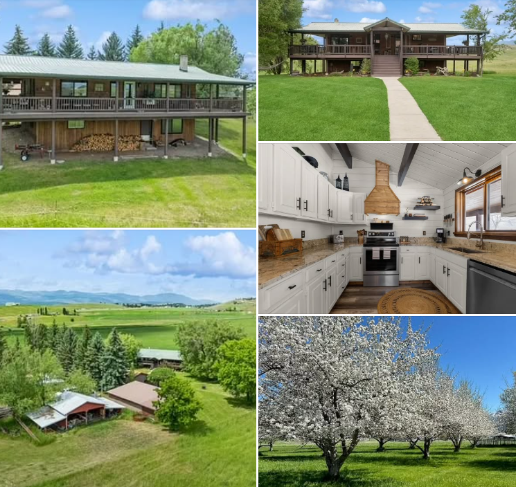 Scenic Montana Ranch Retreat for Sale – 16 Acres with Guest Cabin & Mountain Views | Eureka, MT