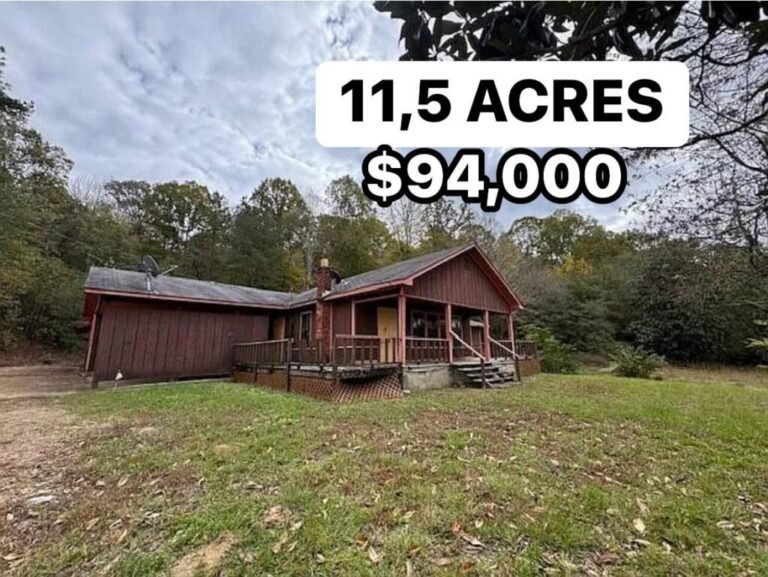 Quiet Country Retreat for Sale – Duck Hill, MS