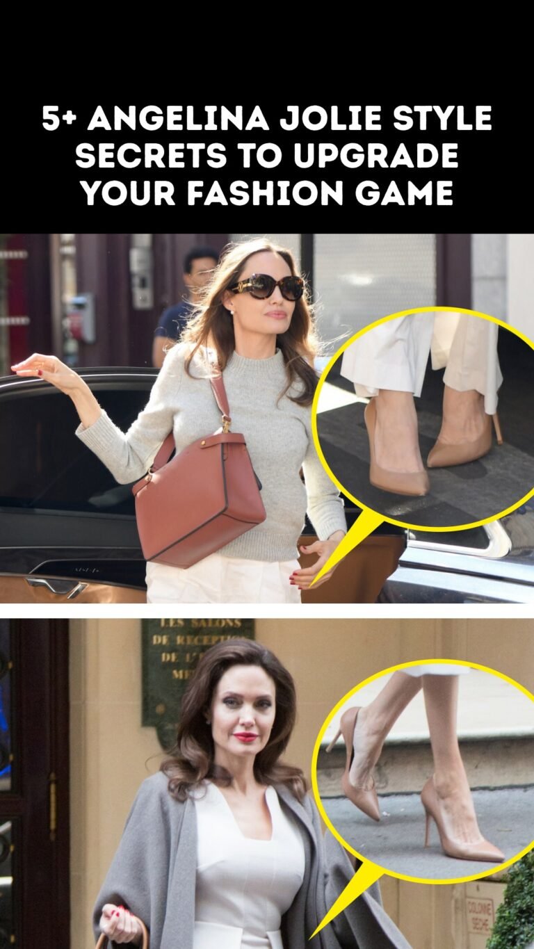 5+ Angelina Jolie Style Secrets to Upgrade Your Fashion Game