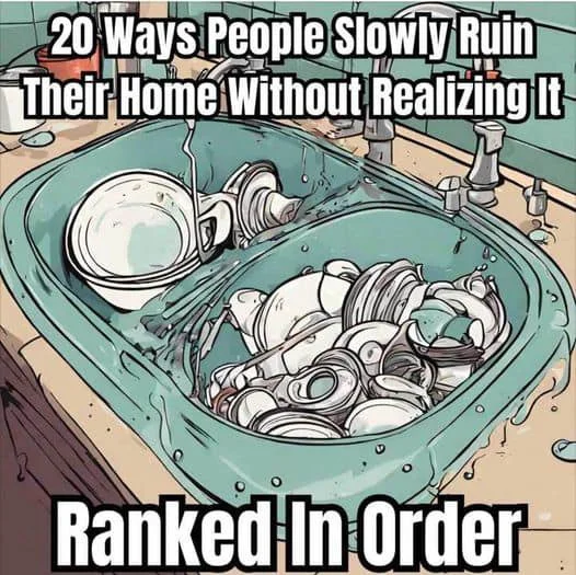 20 Ways People Slowly Ruin Their Home Without Realizing It