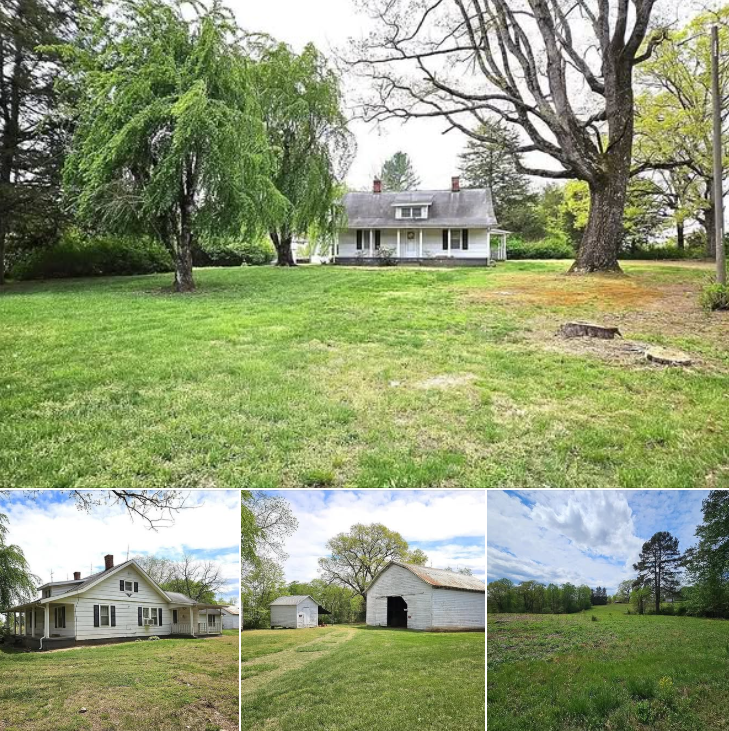 Charming Two-Bedroom Farmhouse on 26.29 Acres – Siloam, North Carolina