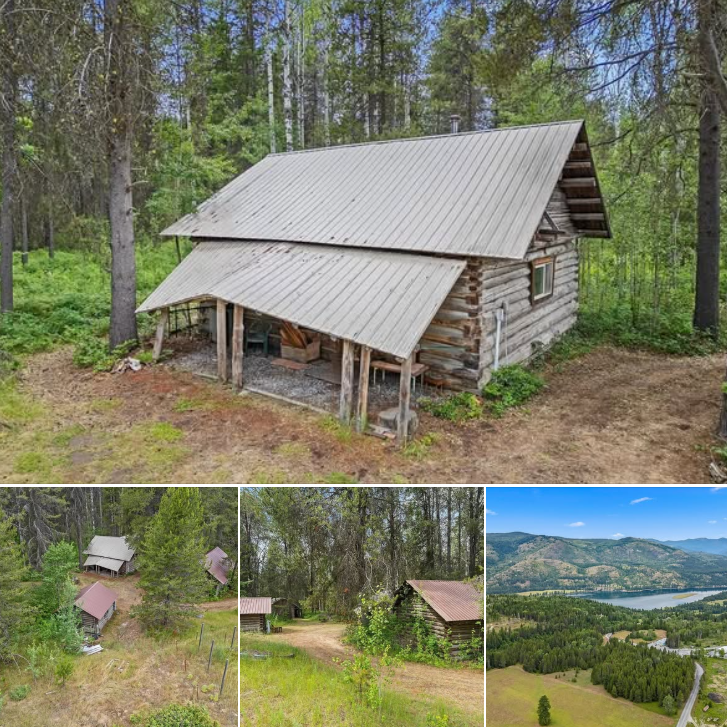 Peaceful One-Bedroom Cabin on 18.48 Acres – Northport, Washington