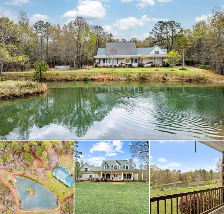 Private Country Living on 25+ Acres with Spacious Home, Pond Views & Guest Apartment