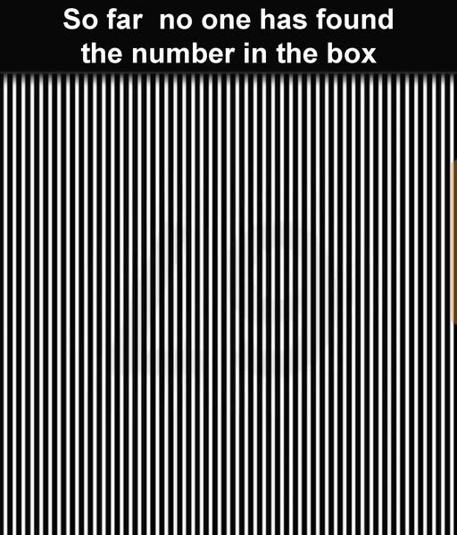 Can You See the Hidden Number in the Box? Most People Miss It!