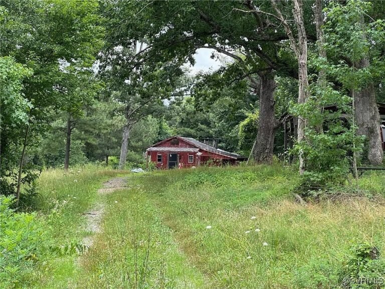 Wooded 75-Acre Property with Cabin Near Waverly, Virginia