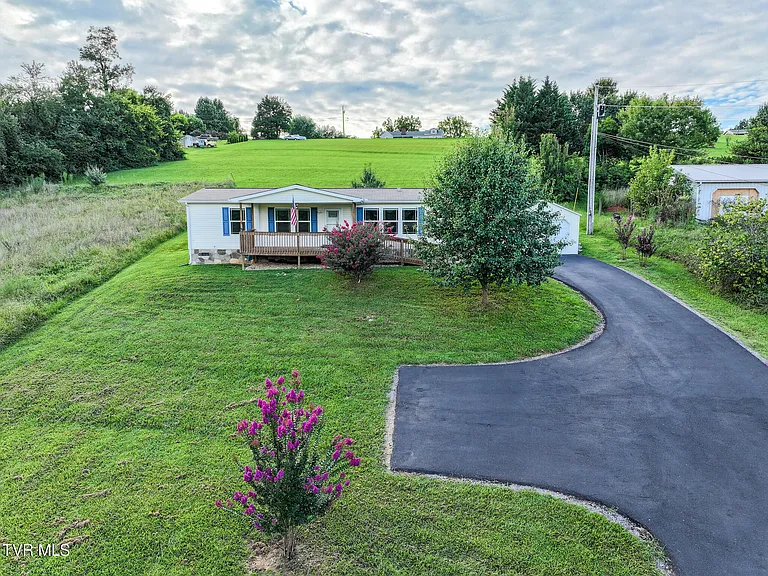 The mountain views are amazing from the covered porch! $259,000