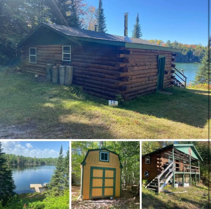 Nature Meets Comfort at 19705 Stark Trail Log Cabin