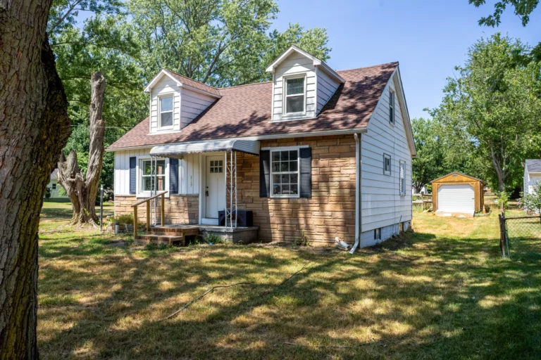 Welcome home to this charming and beautifully updated bungalow, perfectly situated on a spacious double lot! $147,500