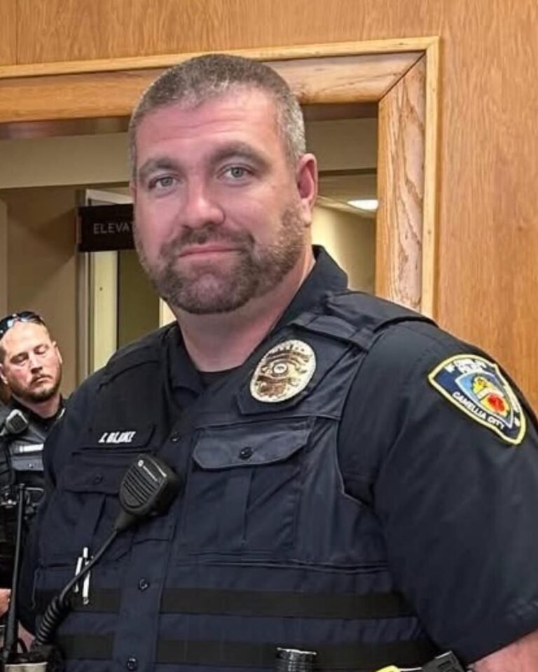 Off-duty McComb Police Sgt. Jason Blake was shot and killed while responding to…