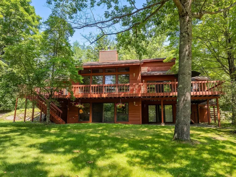 A Secluded Mountain Retreat on Nearly 50 Acres – Just Minutes from Plymouth, NH