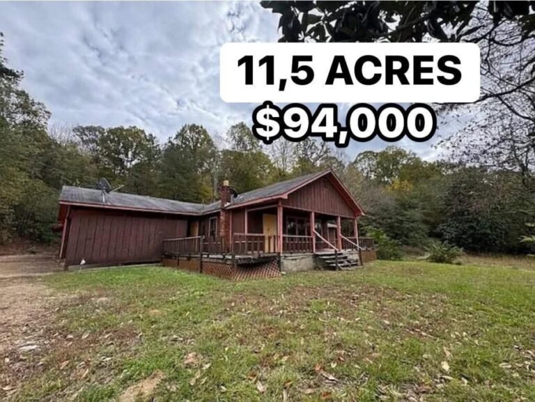 Secluded Country Retreat for Sale – Duck Hill, Mississippi