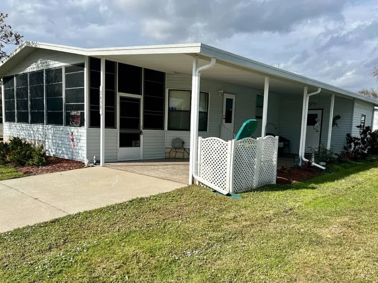 Move-in ready and fully furnished, this 960 sq. ft. home in a peaceful 55+ community $35,000